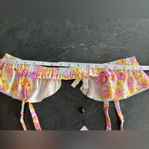 For Love And Lemons Floral Garter Belt LIMITED EDITION - Picture 2 of 4